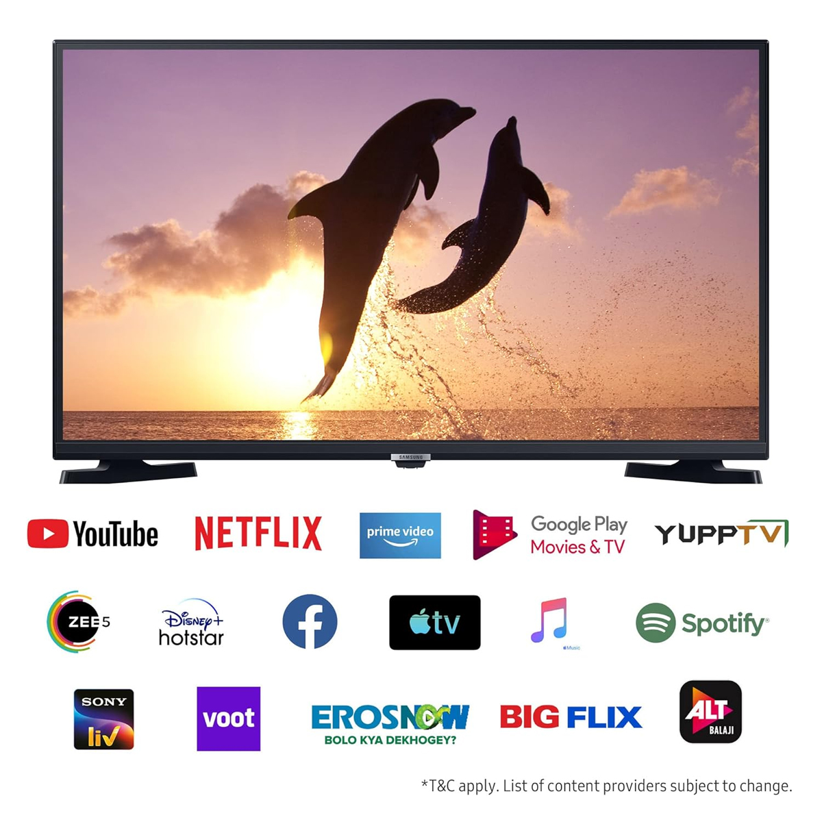 Samsung 80 cm (32 inches) HD Ready Smart LED TV UA32T4380AKXXL (Glossy Black) - Image 3