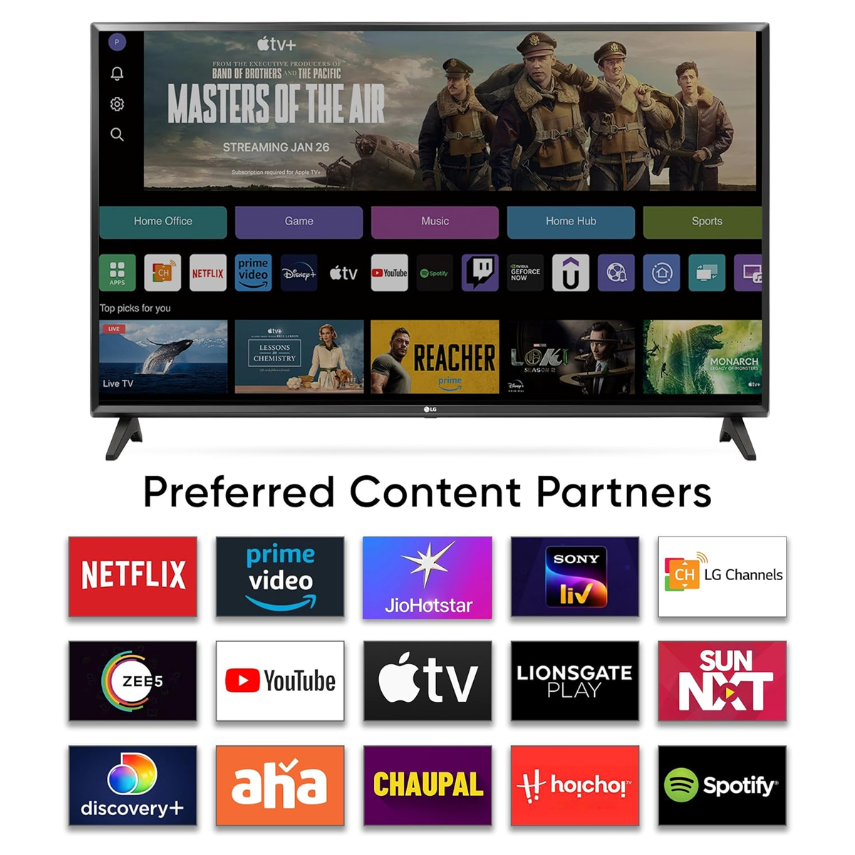 LG 80 cms (32 inches) LR570 Series Smart webOS LED TV 32LR570B6LA - Image 3